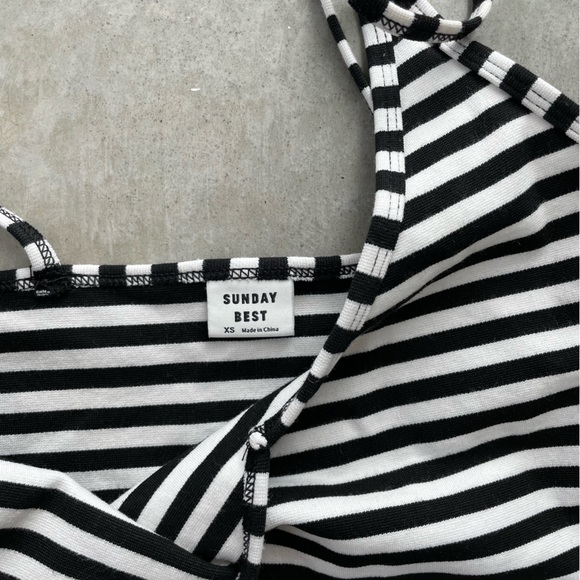 Sunday best stripe tank top - Picture 3 of 3